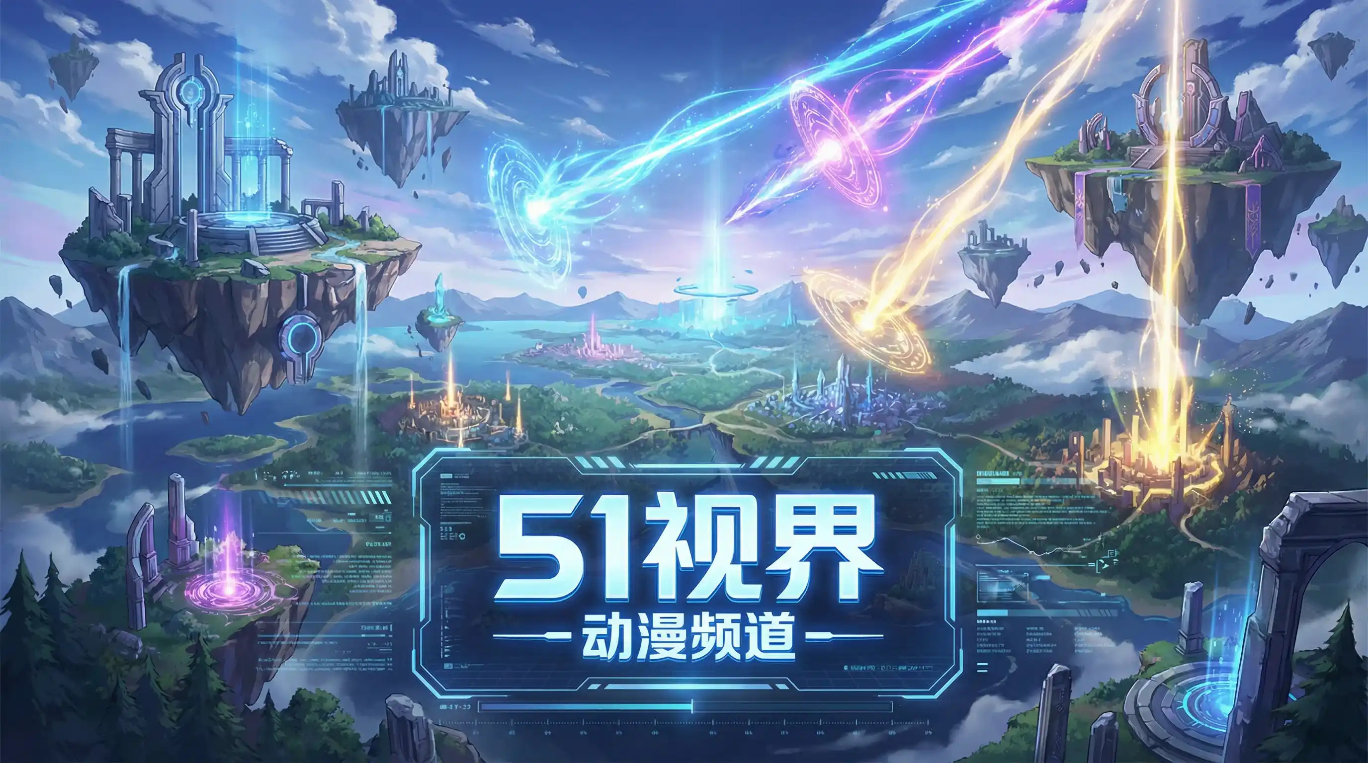 奇幻动漫世界浮空岛屿 - 吃瓜51官网-网络热门事件|网红事件|吃瓜51平台 动漫资讯